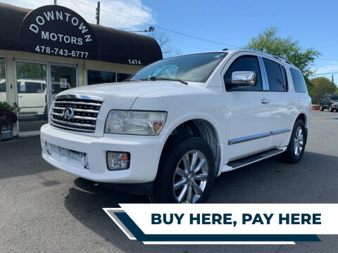 2009 Infiniti QX56 for sale at DOWNTOWN MOTORS in Macon GA