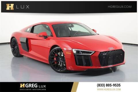 2018 Audi R8 for sale at HGREG LUX EXCLUSIVE MOTORCARS in Pompano Beach FL