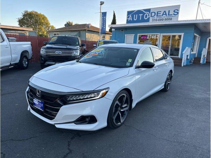 2021 Honda Accord for sale at AutoDeals in Hayward CA