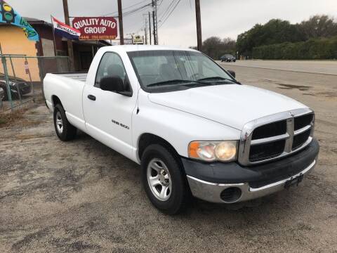 2003 Dodge Ram Pickup 1500 for sale at Quality Auto Group in San Antonio TX