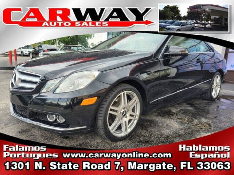 2010 Mercedes-Benz E-Class for sale at CARWAY Auto Sales in Margate FL
