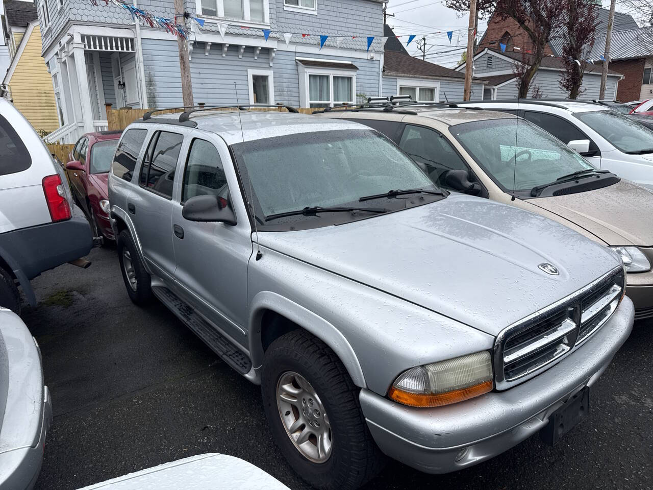 Silver 2003 Dodge Durango SLT SLT 4WD 4dr SUV 1