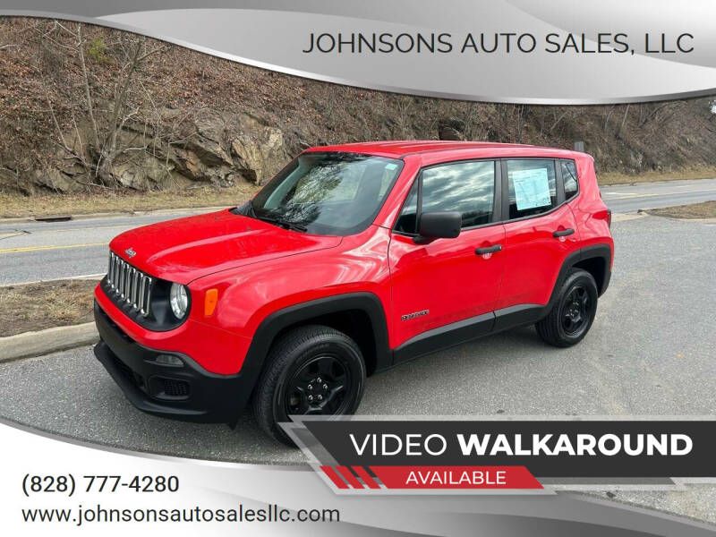 2018 Jeep Renegade for sale at Johnsons Auto Sales, LLC in Marshall NC