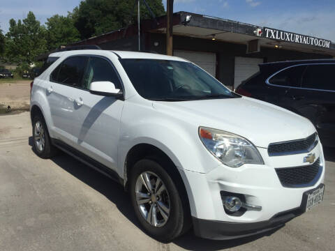 2011 Chevrolet Equinox for sale at Texas Luxury Auto in Houston TX