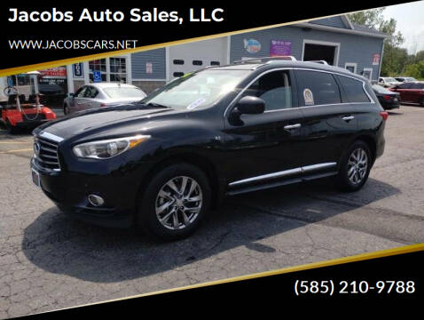 2014 Infiniti QX60 for sale at Jacobs Auto Sales, LLC in Spencerport NY