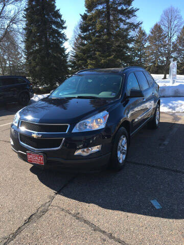 2012 Chevrolet Traverse for sale at Specialty Auto Wholesalers Inc in Eden Prairie MN