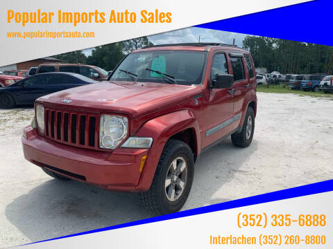 2008 Jeep Liberty for sale at Popular Imports Auto Sales - Popular Imports-InterLachen in Interlachehen FL