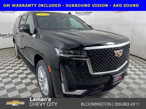 2021 Cadillac Escalade ESV for sale at Leman's Chevy City in Bloomington IL