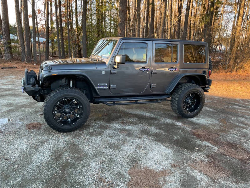 2014 Jeep Wrangler Unlimited for sale at ABC Cars LLC in Ashland VA