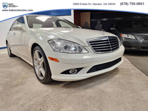 2008 Mercedes-Benz S-Class S 550 4MATIC
