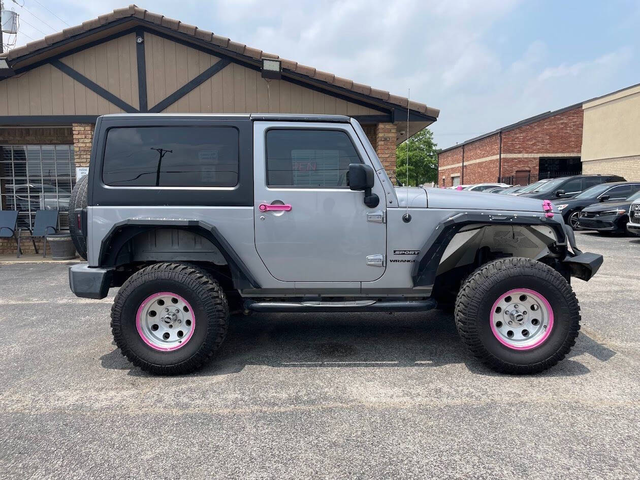 2015 Jeep Wrangler for sale at Auto Haven Frisco in Frisco, TX