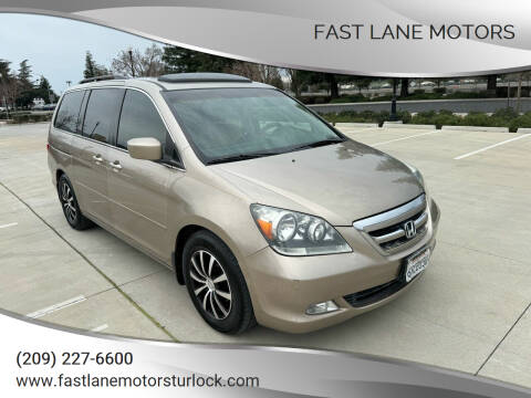 2007 Honda Odyssey for sale at Fast Lane Motors in Turlock CA