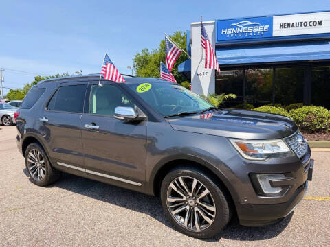 2016 Ford Explorer Platinum