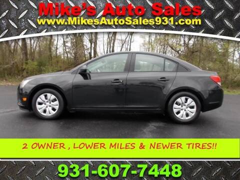 2014 Chevrolet Cruze for sale at Mike's Auto Sales in Shelbyville TN