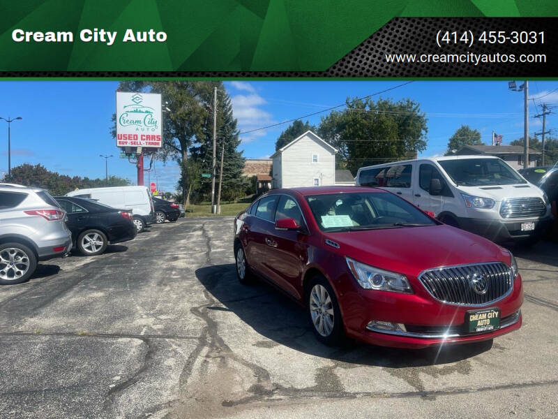 2014 Buick LaCrosse for sale at Cream City Auto in Milwaukee WI