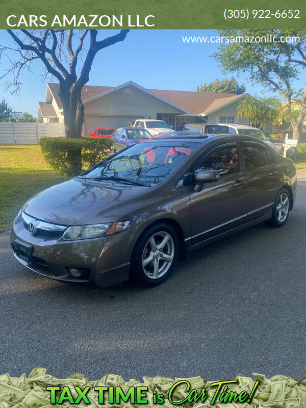 2009 Honda Civic for sale at CARS AMAZON LLC in Miami FL