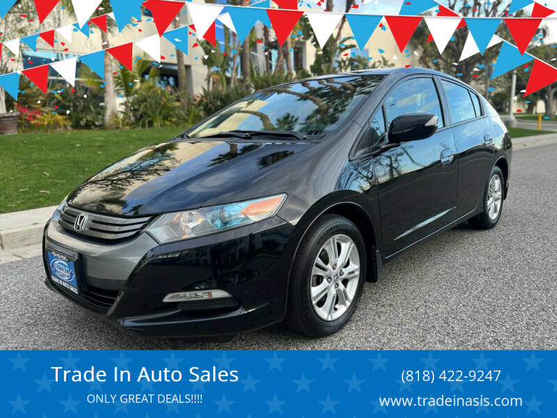 2010 Honda Insight for sale at Trade In Auto Sales in Van Nuys CA