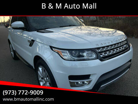 2014 Land Rover Range Rover Sport for sale at B & M Auto Mall in Clifton NJ