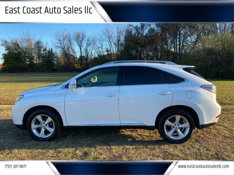 2011 Lexus RX 350 for sale at East Coast Auto Sales llc in Virginia Beach VA