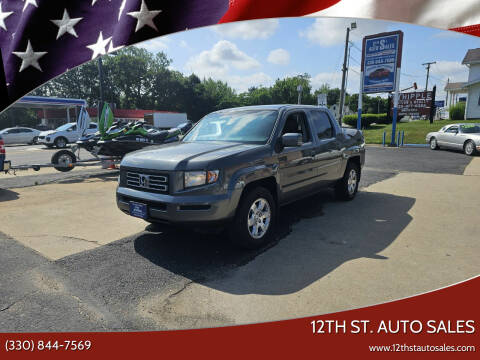 2008 Honda Ridgeline for sale at 12th St. Auto Sales in Canton OH