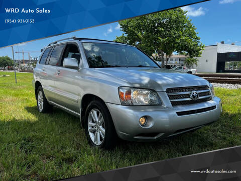 2006 Toyota Highlander Hybrid for sale at WRD Auto Sales in Hollywood FL