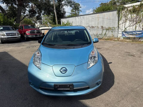 2015 Nissan LEAF for sale at 4 Girls Auto Sales in Houston TX