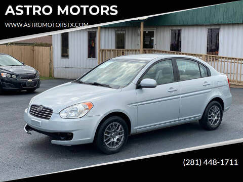 2011 Hyundai Accent for sale at ASTRO MOTORS in Houston TX