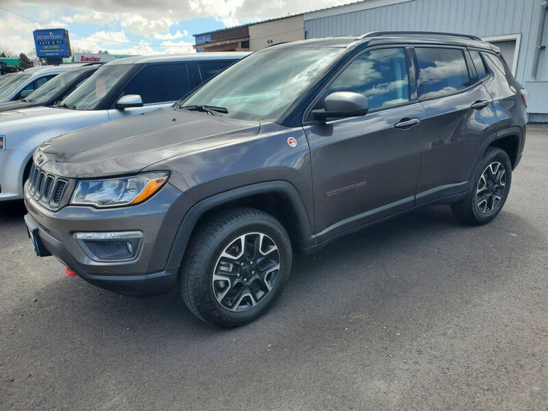 2021 Jeep Compass for sale at TETON PEAKS AUTO & RV in Idaho Falls ID