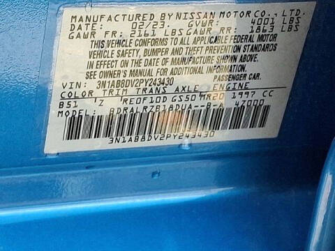 2023 Nissan Sentra SR