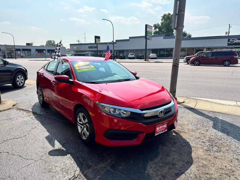 2017 Honda Civic for sale at JBA Auto Sales Inc in Stone Park IL