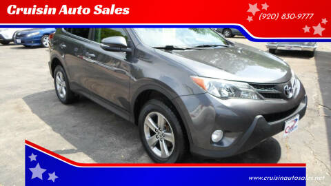 2015 Toyota RAV4 for sale at Cruisin Auto Sales in Appleton WI