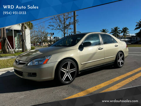2007 Honda Accord for sale at WRD Auto Sales in Hollywood FL