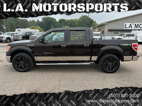 2013 Ford F-150 for sale at L.A. MOTORSPORTS in Windom MN