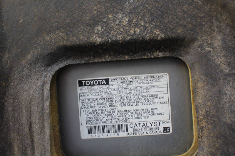 2003 Toyota 4Runner SR5