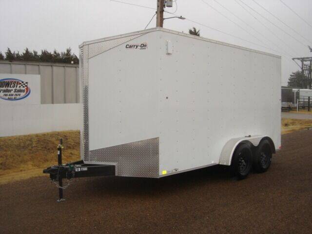 2023 CARRY ON 7 X 14 ENCLOSED for sale at Midwest Trailer Sales & Service in Agra KS