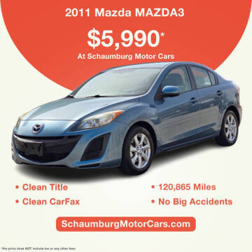 2011 Mazda MAZDA3 for sale at Schaumburg Motor Cars in Schaumburg IL