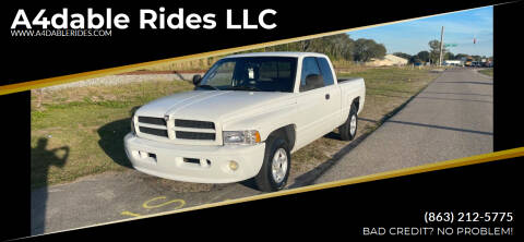 2001 Dodge Ram Pickup 1500 for sale at A4dable Rides LLC in Haines City FL