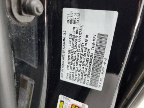 2019 Honda Odyssey Elite