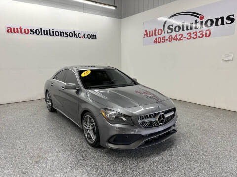 2018 Mercedes-Benz CLA for sale at Auto Solutions in Warr Acres OK