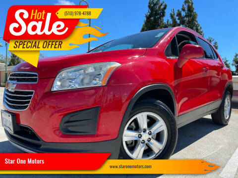 2015 Chevrolet Trax for sale at Star One Motors in Hayward CA
