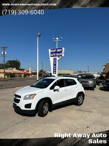 2015 Chevrolet Trax for sale at Right Away Auto Sales in Colorado Springs CO