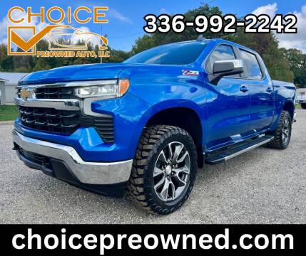 2022 Chevrolet Silverado 1500 for sale at CHOICE PRE OWNED AUTO LLC in Kernersville NC