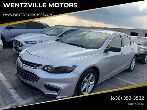 2018 Chevrolet Malibu for sale at WENTZVILLE MOTORS in Wentzville MO