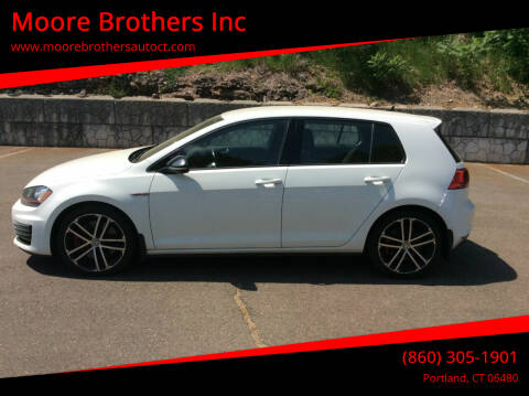 2017 Volkswagen Golf GTI for sale at Moore Brothers Inc in Portland CT