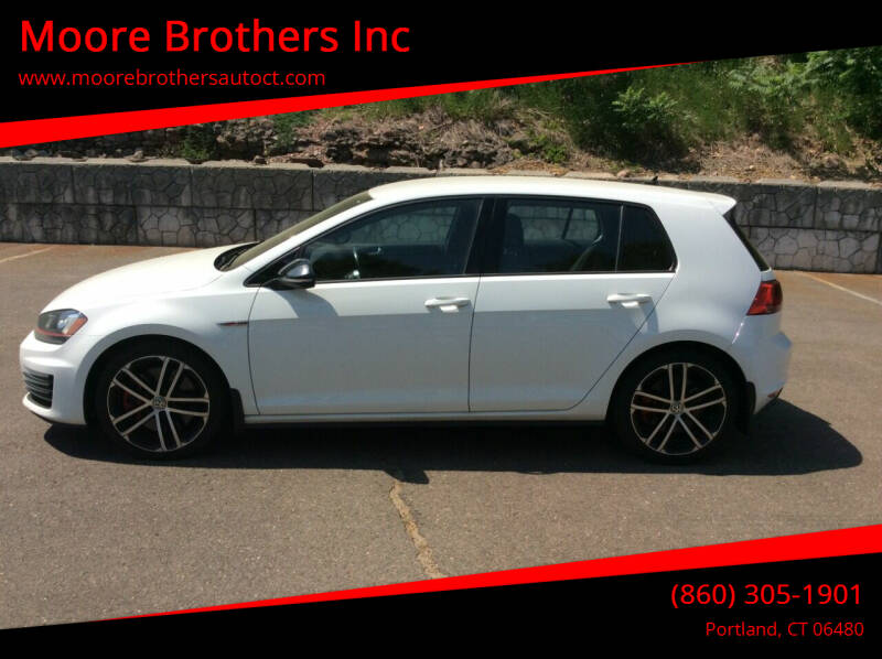2017 Volkswagen Golf GTI for sale at Moore Brothers Inc in Portland CT