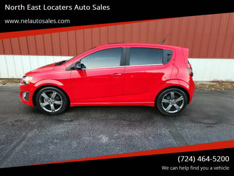 2014 Chevrolet Sonic for sale at North East Locaters Auto Sales in Indiana PA