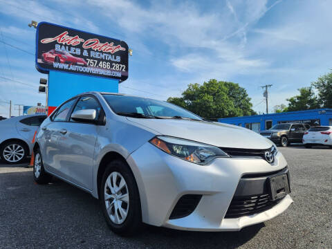 2014 Toyota Corolla for sale at Auto Outlet Sales and Rentals in Norfolk VA
