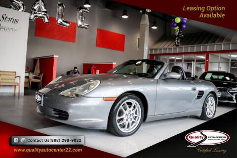 2003 Porsche Boxster for sale at Quality Auto Center in Springfield NJ