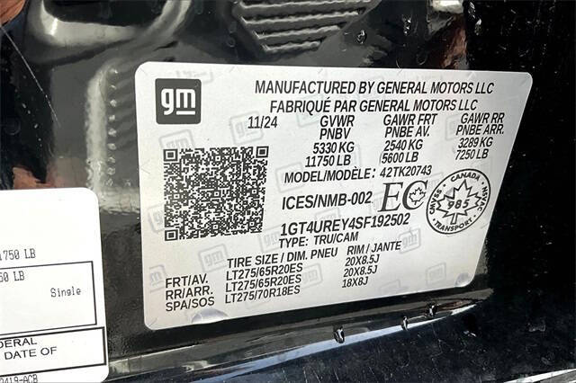 2025 GMC Sierra 2500HD