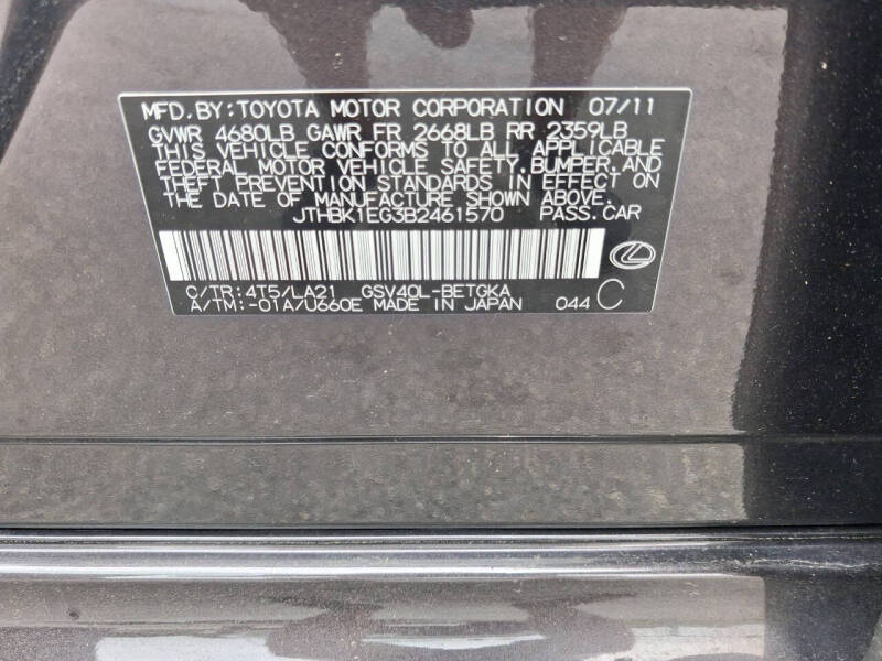 2011 Lexus ES 350